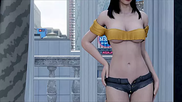 Sensual audio for men featuring a Japanese girl in jeans for ASMR pleasure