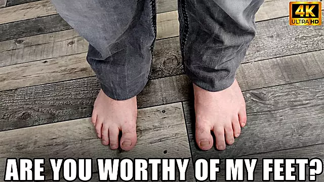 KingMarti: Are You Worthy Of My Feet - 4k UHD 2160p