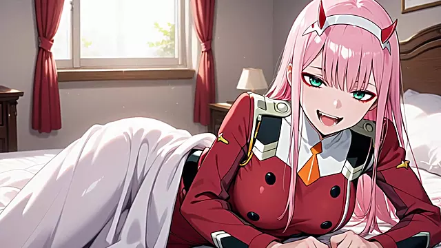 Zero two plays with you~ pt3 (Stap on)