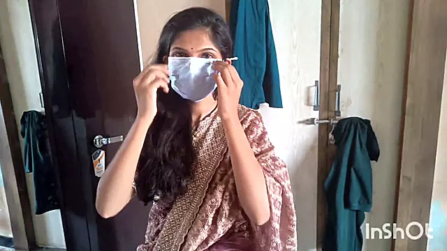 Shivani's first time giving herself some pleasure