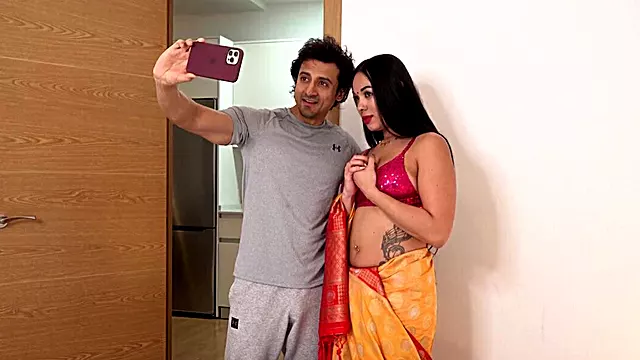 Indian maid is in a dire need to taste his meaty cock