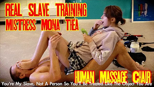 Real Slave Training: Mistress Mona Thea - Be My Massage Chair (HD 4K MP4)