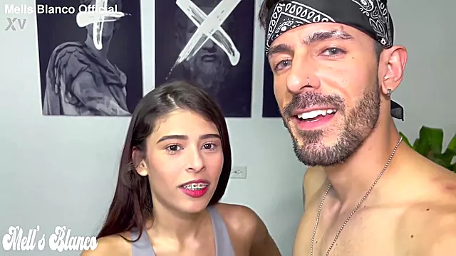 Mell Blanco , Anal Creampie