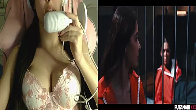 Real futa transformation BLOWJOBS Love creampie reacts cumming hard