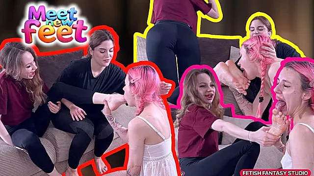 Fuss Sklave, Fuß Domina, Lesben Domination, Lesben Fußfetisch, Lesben Füße, Lesbische Fuss Sklavin