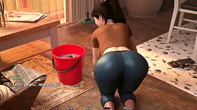 Surprising moments in a young guy's life with his hot stepmom and stepsister