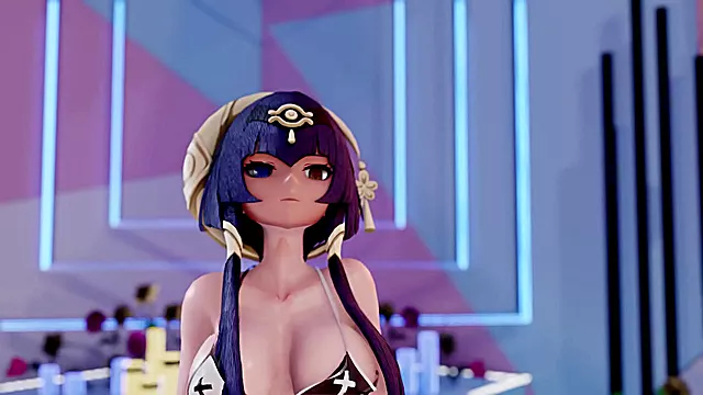 Candace from Genshin Impact Gets Animated in Sexy Hentai MMD Scene