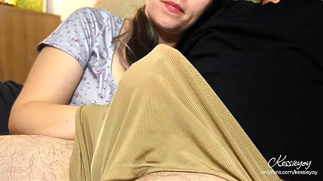 I Just Wanted to Watch TV, But She Had Other Plans...Best GF Ever?
