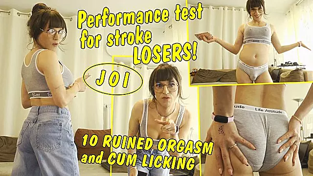Performance test for stroke losers! Can you ruin your orgasm 10 times? JOI GERMAN DEUTSCH