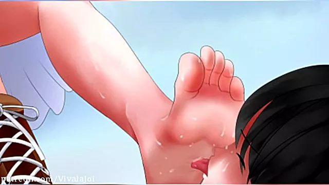 헨타이 큰가슴, 헨타이 큰가, 빈유 헨타이, 가슴 펨돔, 발 펨돔, 풋 핸드잡, Femdom 핸드잡, 페티쉬 헨타이, 핸드잡 애니, 똥꼬 딸딸이