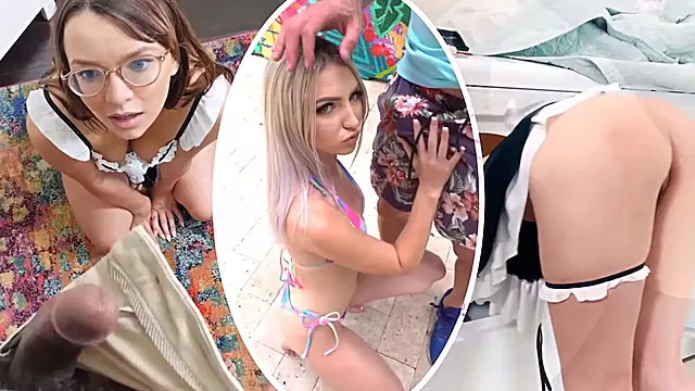 Große Brüste Im Bikini, Großer Schwanz Dürr, Euter, Busty Gymnastik, Freundin Großer Schwanz