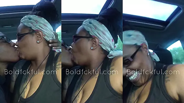 Lesbian Couple Kissing in Car [FULL VIDEOS ON ONLYFANS]