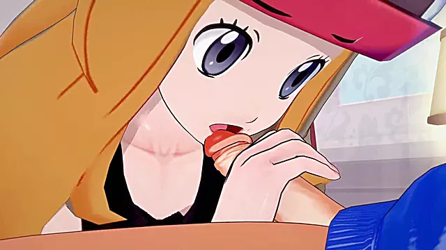 Pok mon 3D hentai adventure Clemont discovers love with his perfect match Serena!