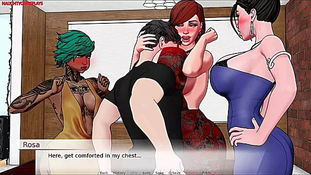Huge-boobed housewife gets naughty with her absent hubby's big cock in a wild 3D adventure