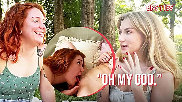 Stella Elle & Blonde Babe Take Turns Eating Pussy - Lesbian Amateur Sex
