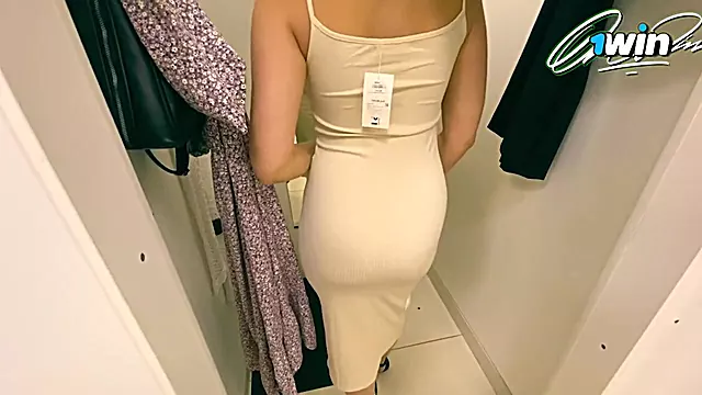 Talking, Shopping, Picking Out A Dress For A Russian Hottie