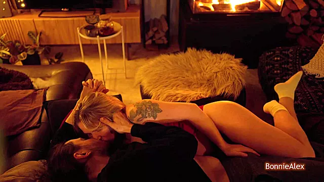 We tried to be quiet while making love in the living room