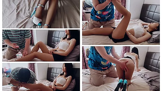 Mesmerize the girl I love her high heels and stockinged feet deeply attract me she likes to use a vibrator to stimulate herself to reach orgasm