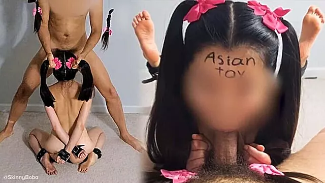 Asiatica Troia, Adolescenti Asiatiche Legate, Adolescenti, Schiavo Pompini, Magrissime Teen