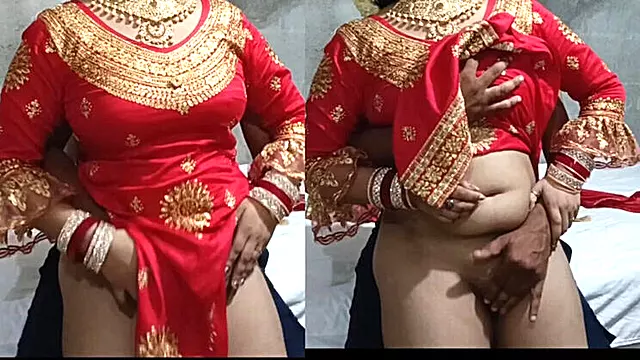 Hot Newlywed Couple First Night Sex - Desi MMS Viral Trending Video