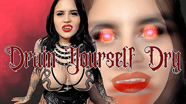 Drain Yourself Dry: Mind Fuck Vampire Jerk Off Instruction Ft Miss Roper