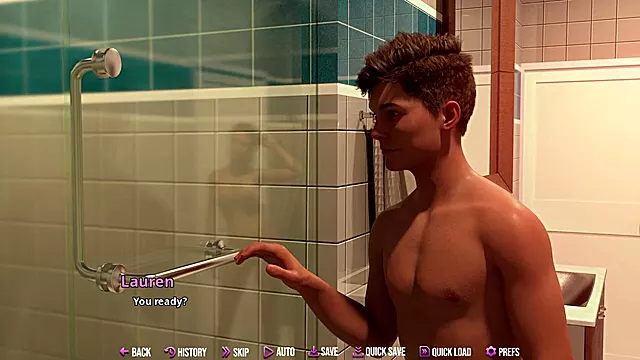 College Kings 133 - Steamy Shower Sex: Alex Takes Lauren Under the Water