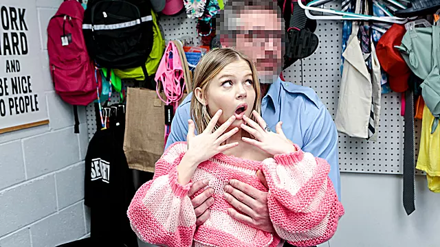 Cute thief Coco Lovelock gets fucked by cocky LP officer