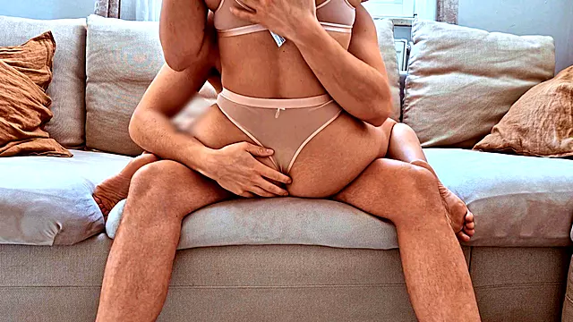 Steamy stepmom gives her son's cock a wild ride.