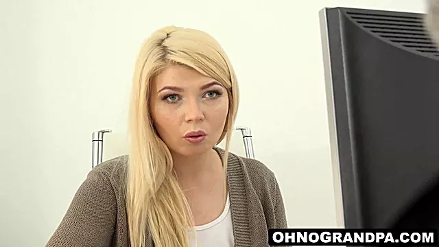 Natural Blomde, Blowjob Titten, Besamte Fotze Lecken, Opa Und Teen, Opa Ist Geil Auf Mich
