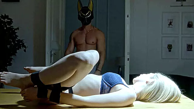 Blonde Step Sister Loses Bet and Gets Tied Up by Brother - Hardcore BDSM Sex