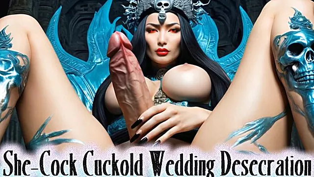 She-Cock Cuckold Wedding Desecration