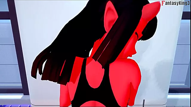 Meru the succubus bikini sex | Full & POV on patreon: Fantasyking3