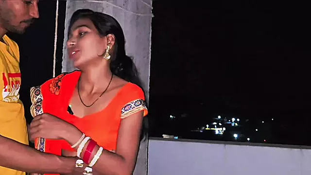 Indian wife gives hilarious blowjob to brother-in-law in homemade Hindi sex comedy