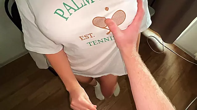My friend came out of the shower and I wanted to fuck him