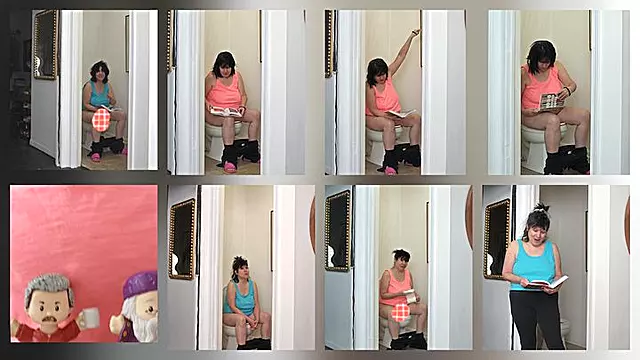 Badezimmer Titten, Große Tittenfick, Brunette Big Brust, Brunette Titten, Club Toilett, Titten Zusammenstellung