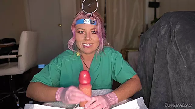 Naughty Nurse Counts Down to Penectomy at Home