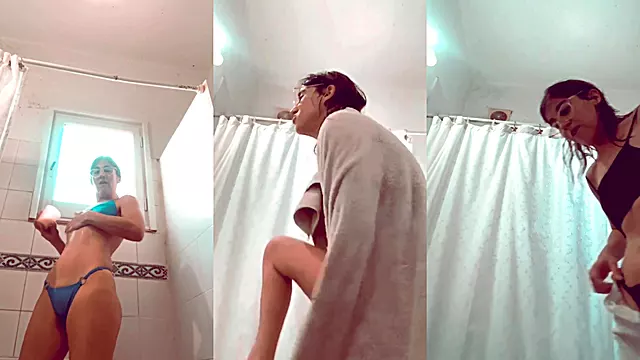 I take a quick shower