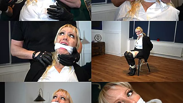 Blonde Milfs Große Titten, Blond Milf, Gefesselt, Gefesselt Gagged, Milf Gefesselt, Sklavin Fesseln