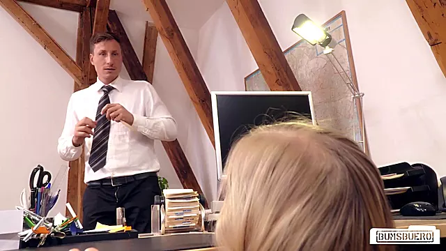Blond Facial, German Blond, Schwanz, German Fetisch, Deutsch Dick, Hardcore Deutsch, Deutsche Sekretärin