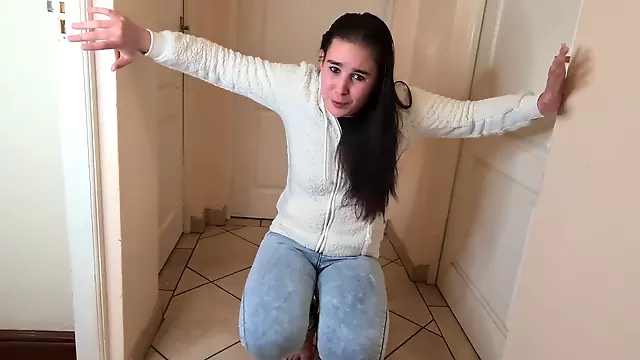 Close-up, urinating, pee