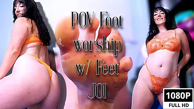 POV Foot worship w Foot JOI wmv