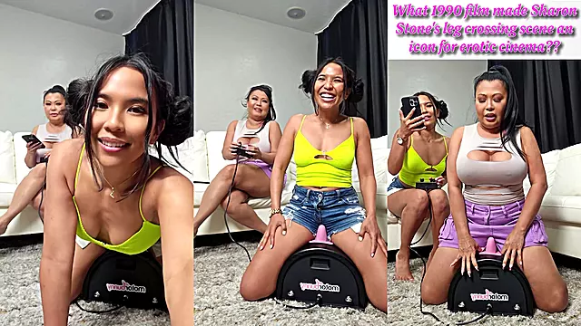 2 Filipina's Use MotorBunny While Playing Trivia!