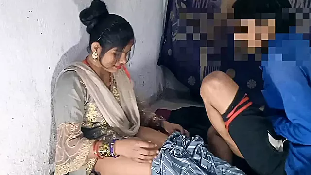 Desi chick with a fat ass is banged from behind