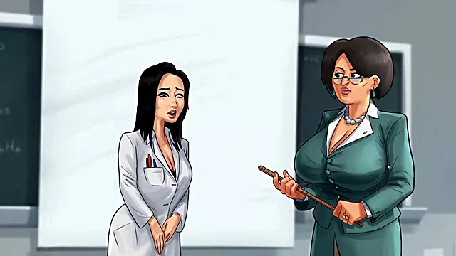 Hoạt Hình, Anime Hightschool, Hocsinh Trung Hoc, Trò Chơi, Hoạt Hình Hentai Sex Cực Phê, Co Hong Sau Nhất Ban