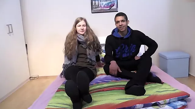 Deutsch Teen, Großer Schwanz Interracial, Von Hinten Deutsch, Deutsches Paar, Großer Schwanz Deutsch