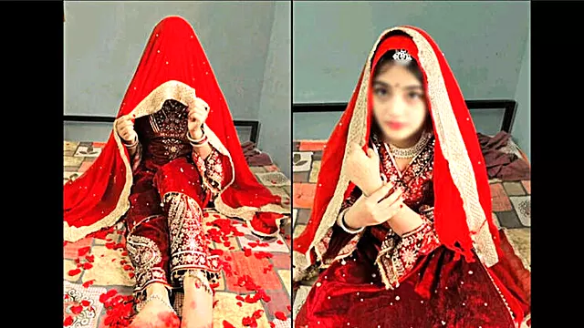 Desi Village First Night - Rough Hindi Sex with Hot Indian Wife's Tight Pussy