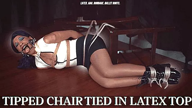 Tipped Chair Tied In Latex Top