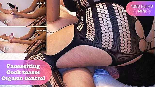 Schwanzgesicht, Schwanz In Nylons, Sperma Auf Muschi, Gesichtssitzen, Facesitting Orgasmus
