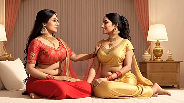 Bhabhi's udders get milked in this wild scene