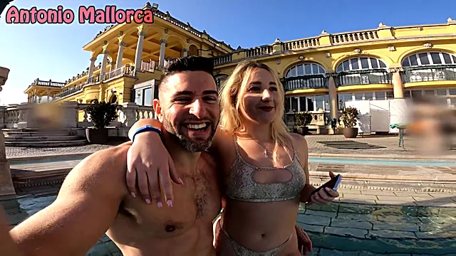 Fucking A Slutty French Teen in Thermal Bath of Budapest